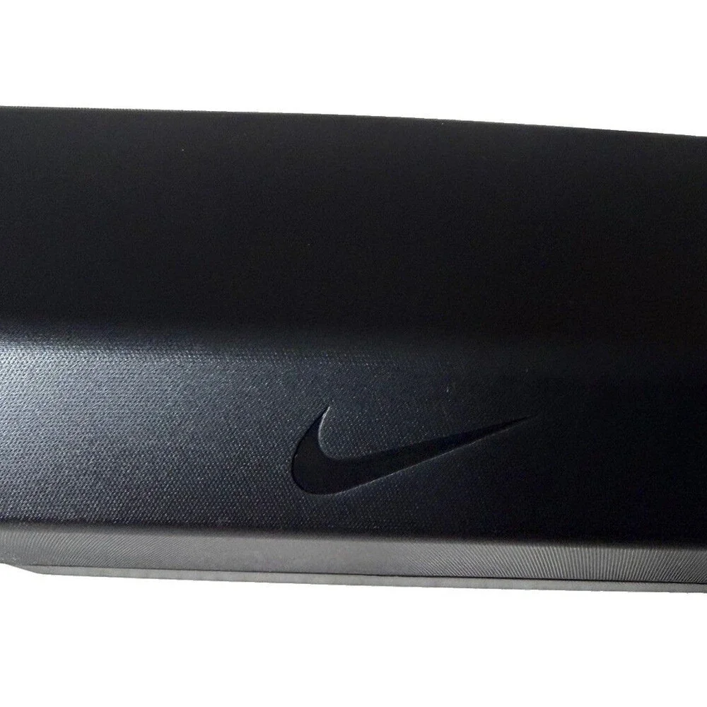 Nike Vision Black Hard Shell Eyeglasses Sunglasses Case Swoosh Logo New